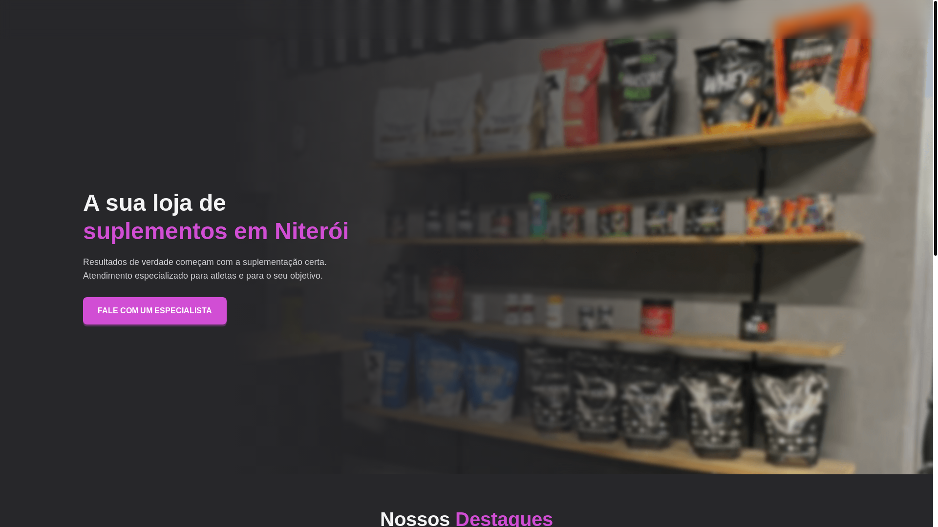 website screenshot of https://ultranutrition.pages.dev/