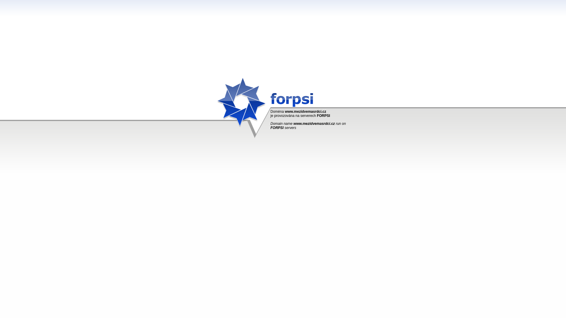website screenshot of https://mezidvemasrdci.cz/
