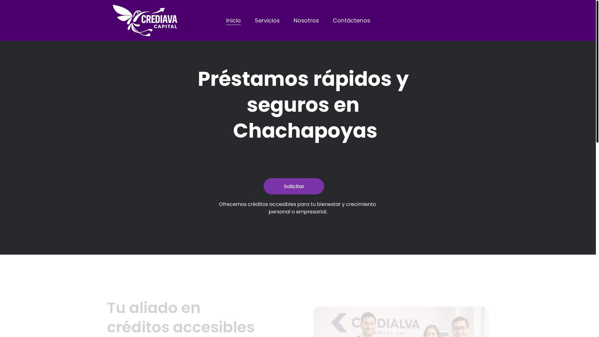 website screenshot of https://credialvacapital.com/