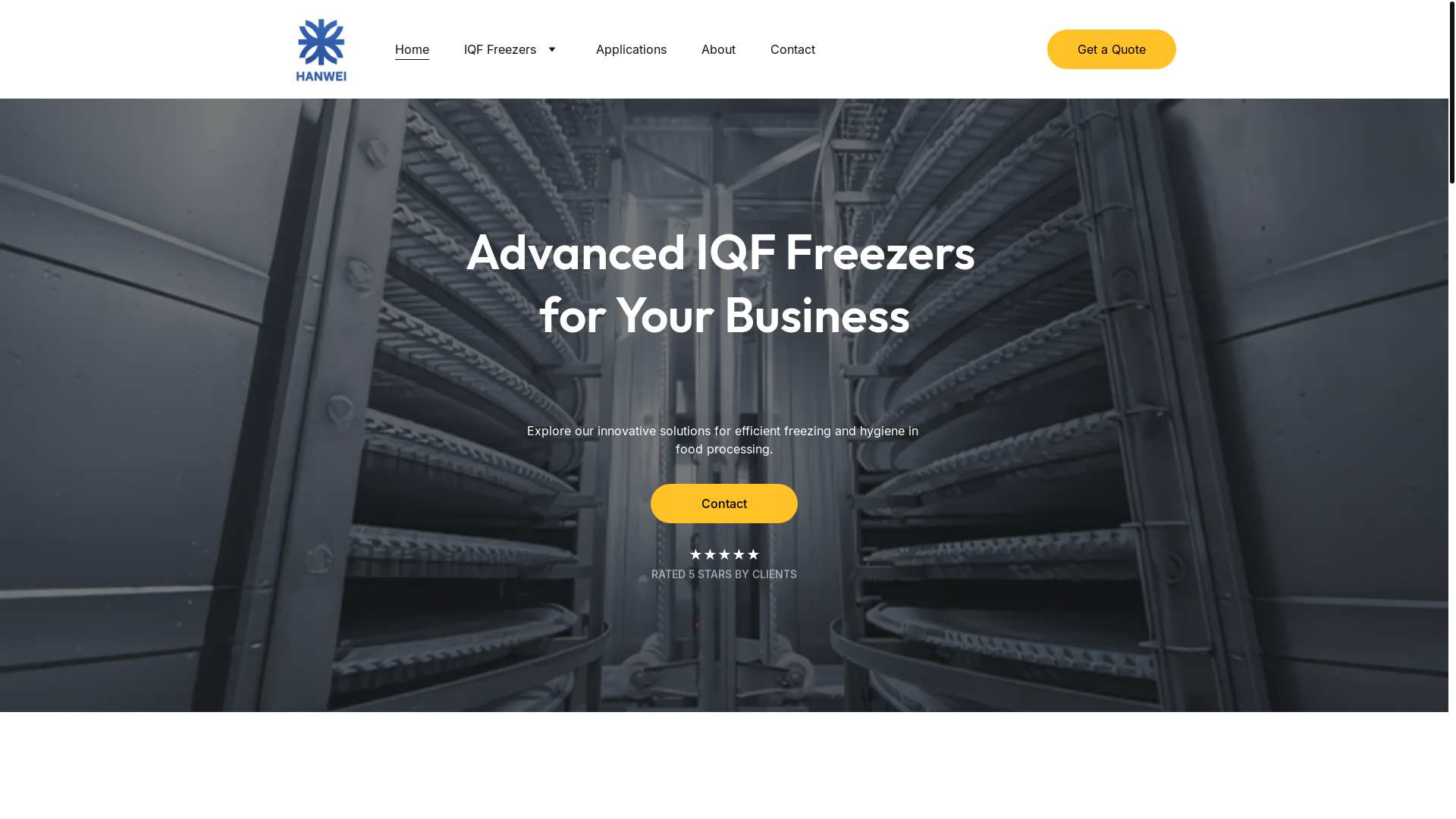 website screenshot of https://hanwei-iqf.com/