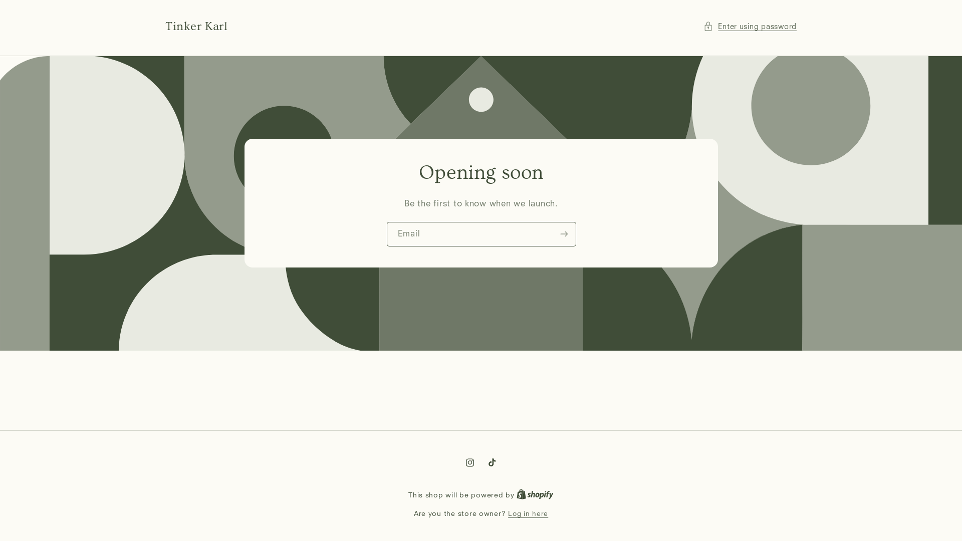 website screenshot of https://tinkerkarl.com/