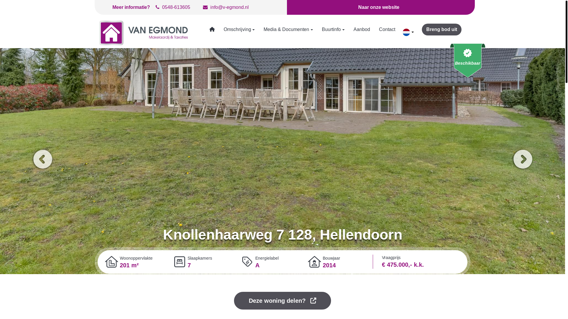 website screenshot of https://knollenhaarweg7128-1.nl/