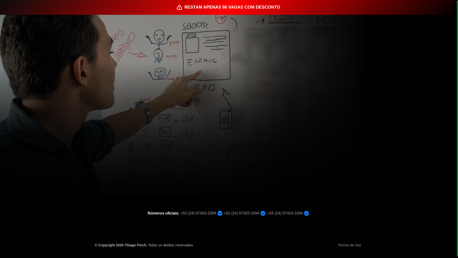 website screenshot of https://finch-funilsecreto.site/