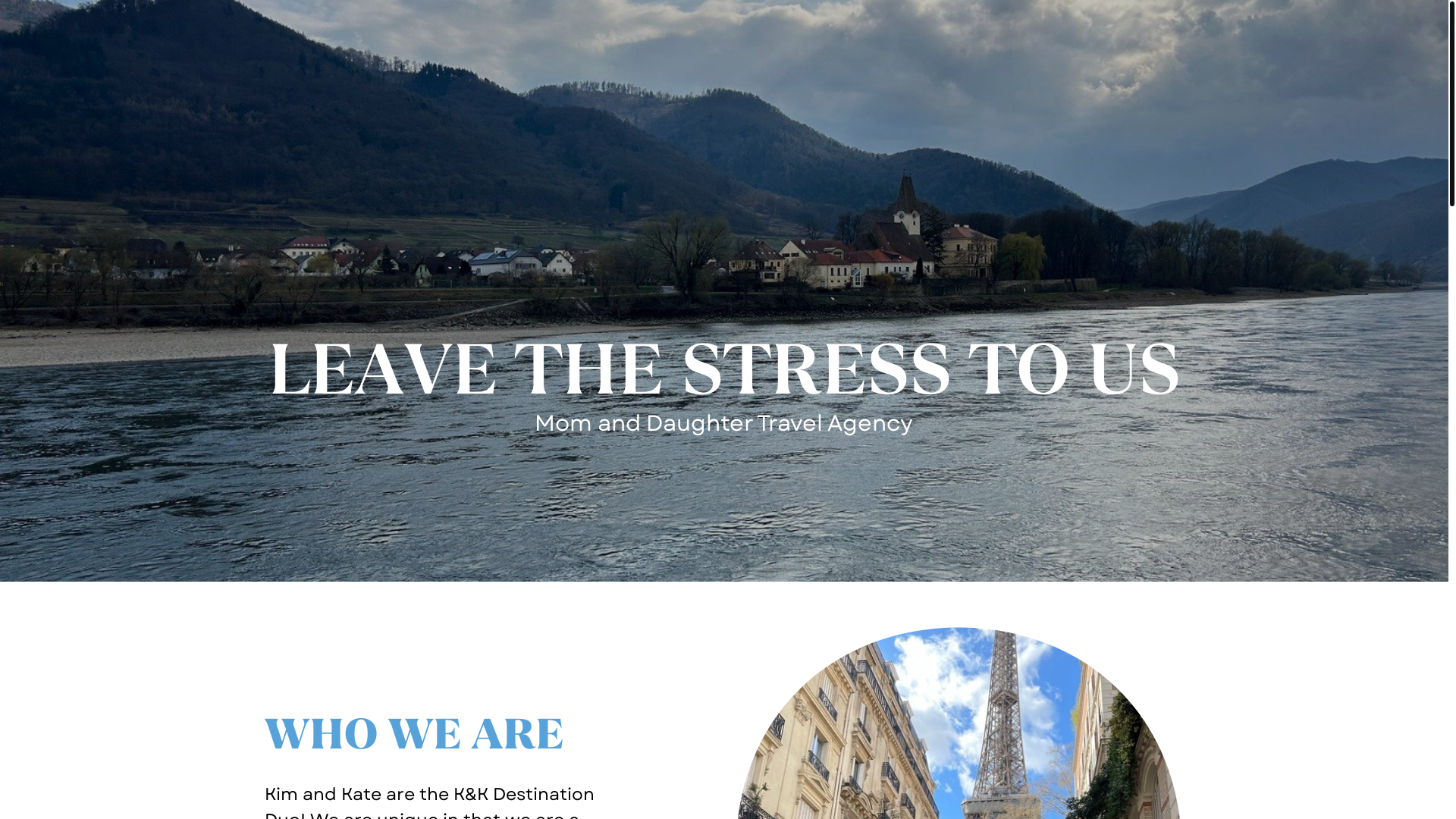 website screenshot of https://kkdestinationduo.com/