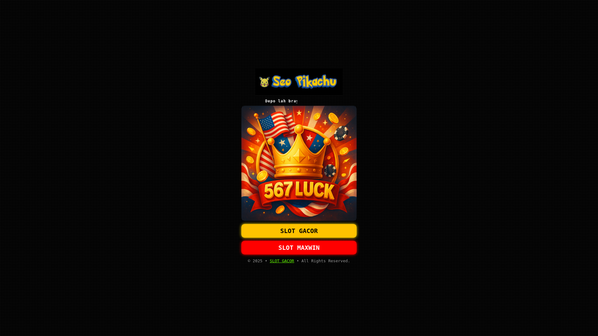 website screenshot of https://567luck-skill.pages.dev/