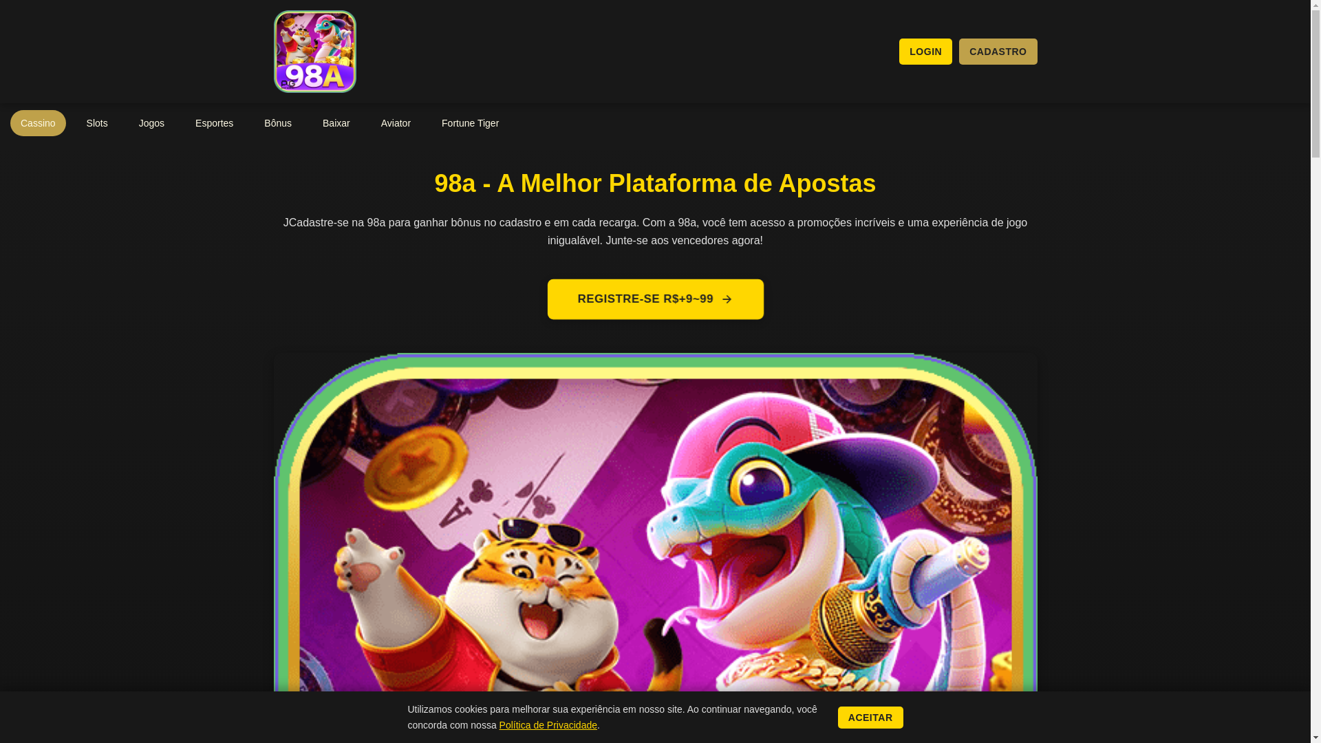website screenshot of https://98ain.com/