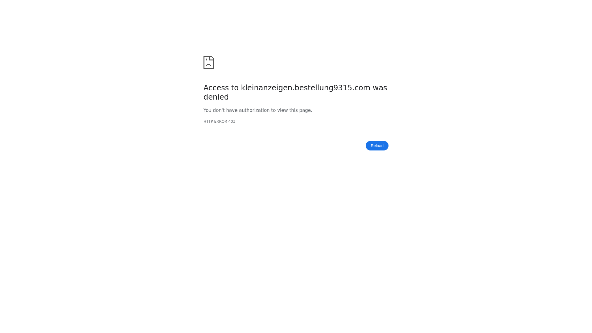 website screenshot of https://kieinanzeigen189978.icu/