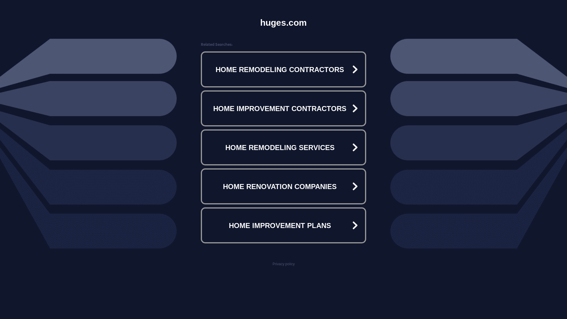 website screenshot of http://www.huges.com/