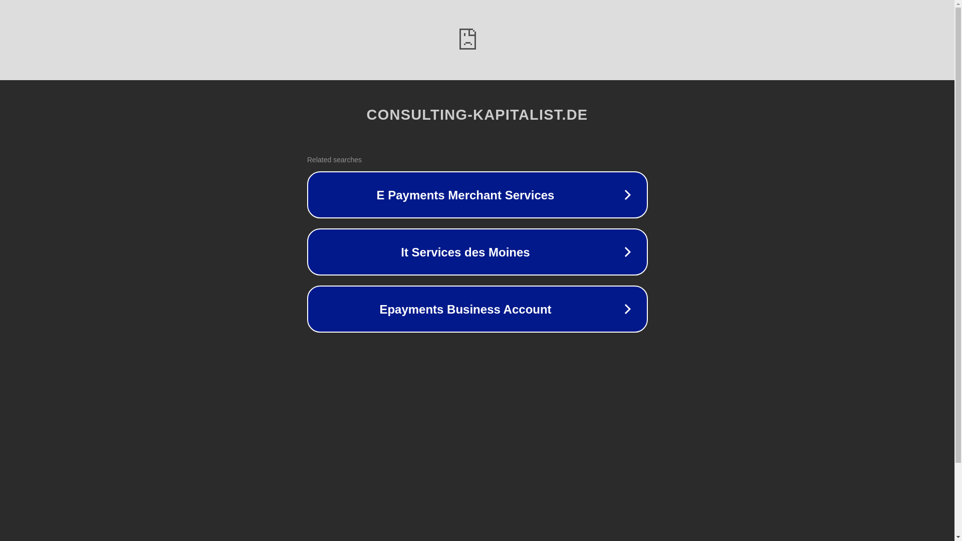 website screenshot of https://consulting-kapitalist.de/