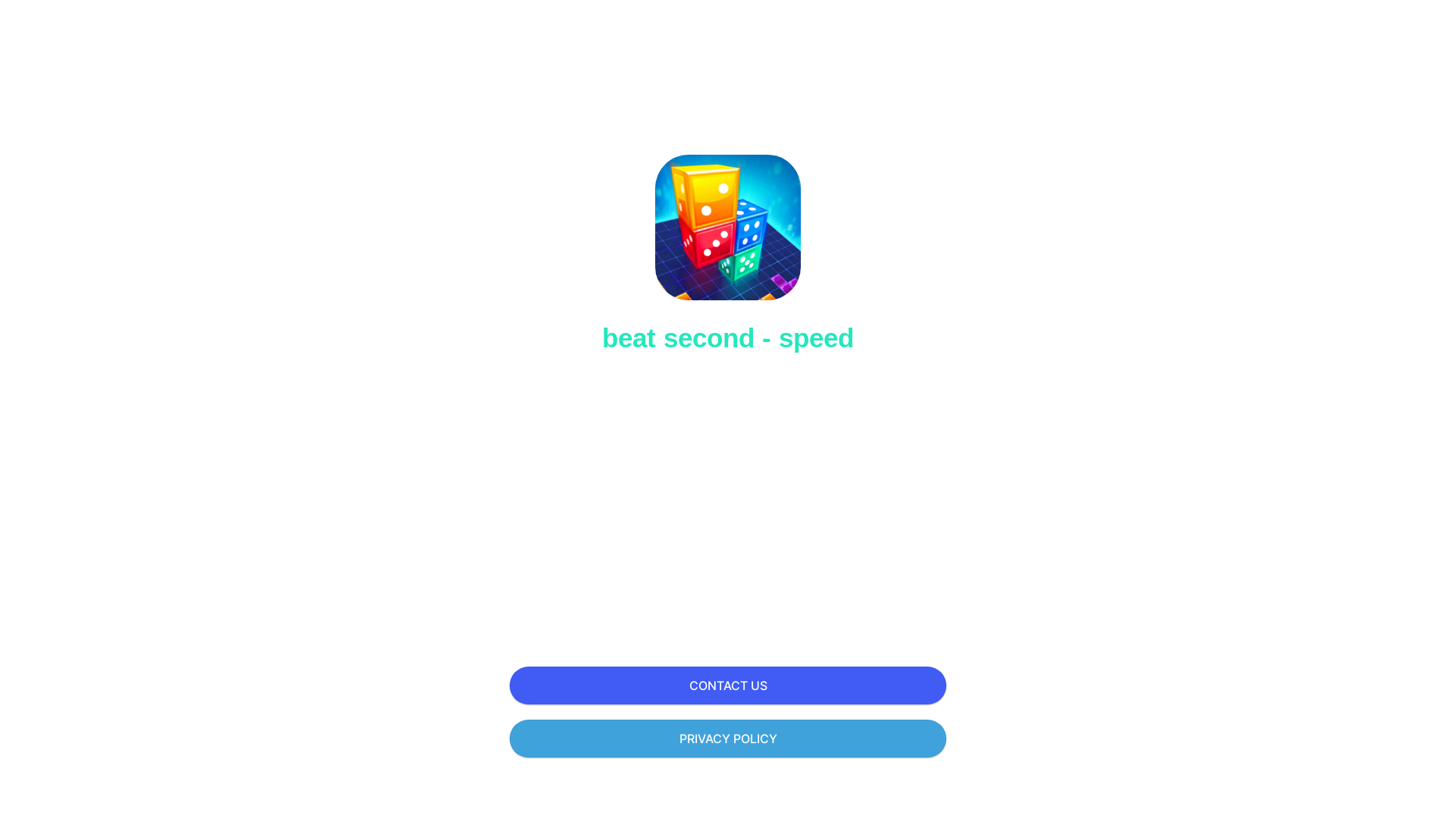 website screenshot of https://blockdiceelimination.com/