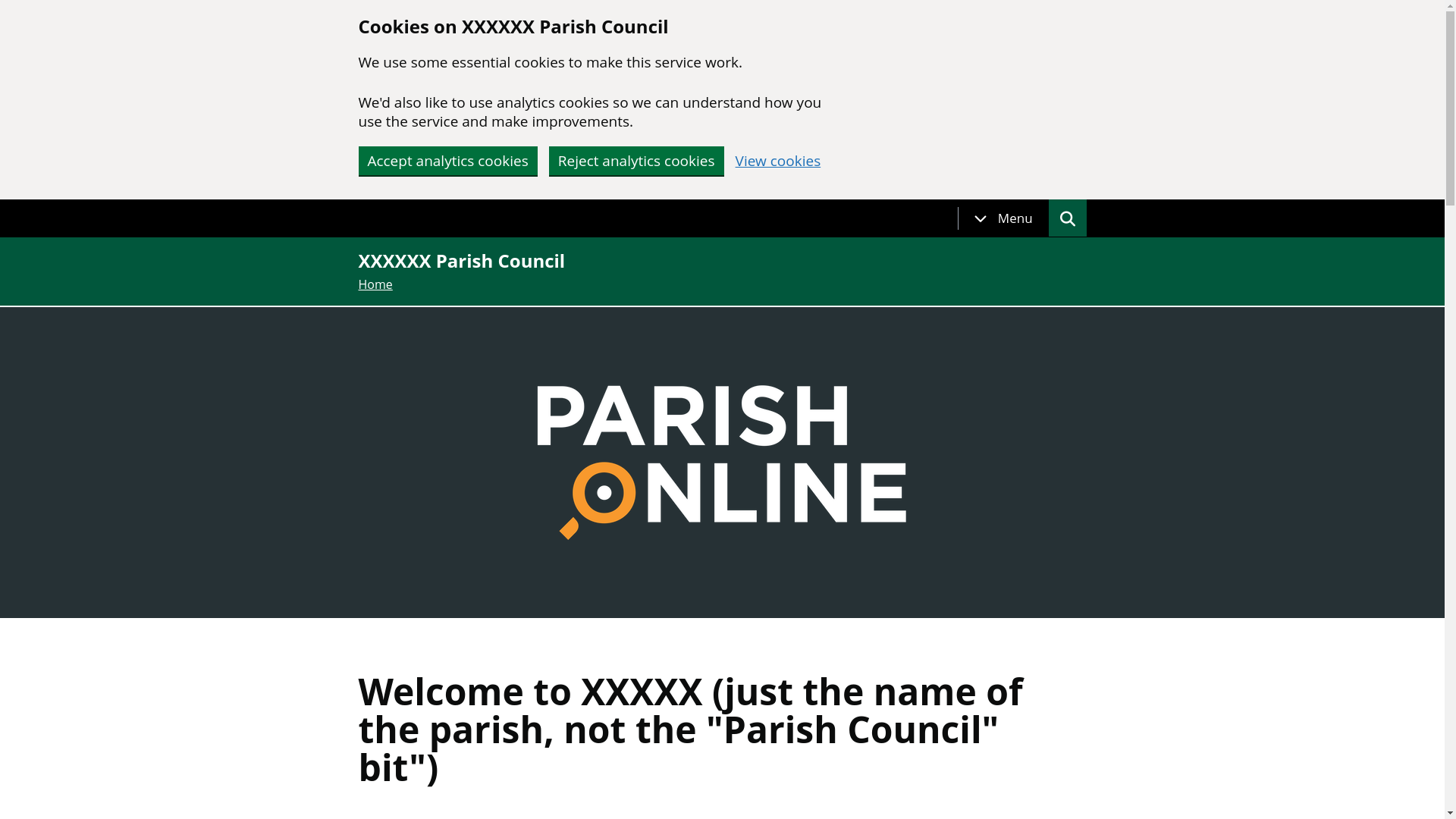 website screenshot of https://wexhamparishcouncil.gov.uk/