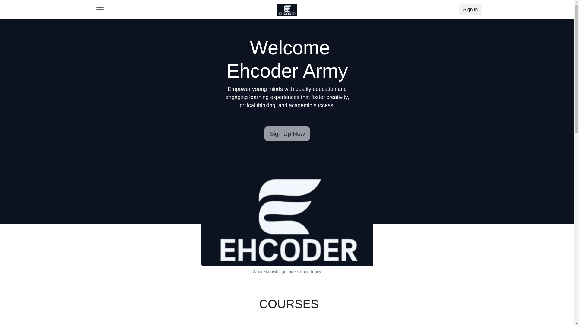 website screenshot of https://ehcoder24.com/