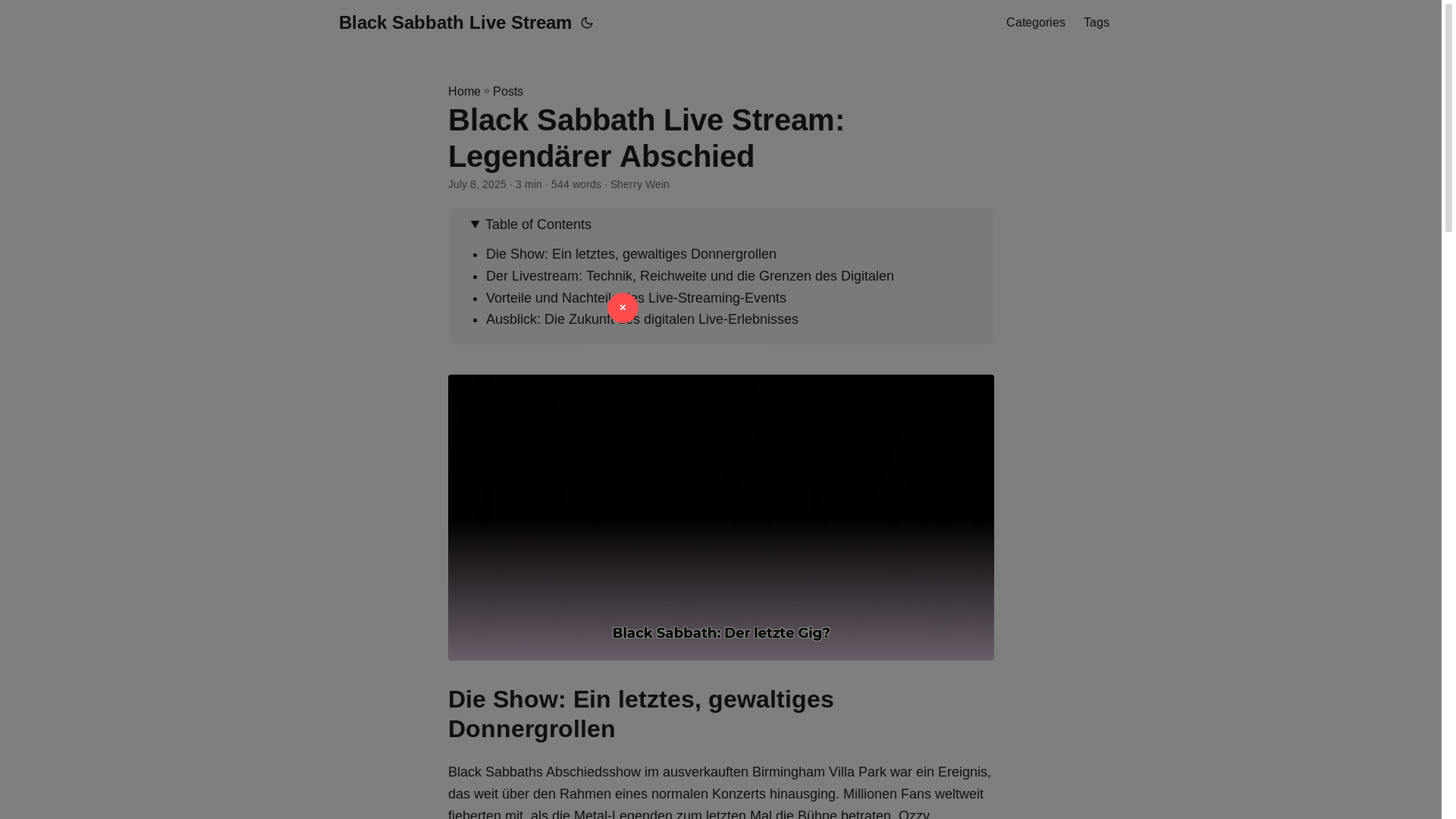 website screenshot of https://black-sabbath-live-stream.pages.dev/