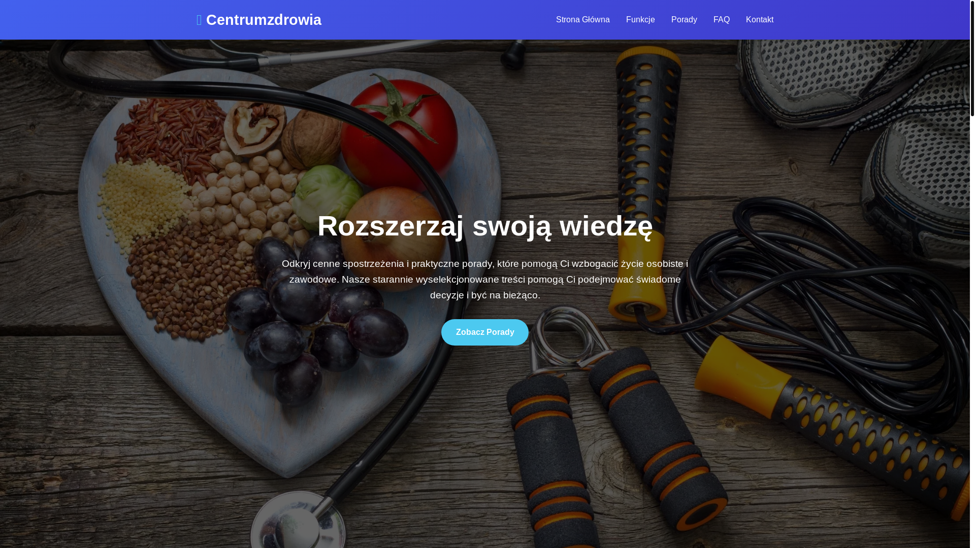 website screenshot of https://centrumzdrowia.site/