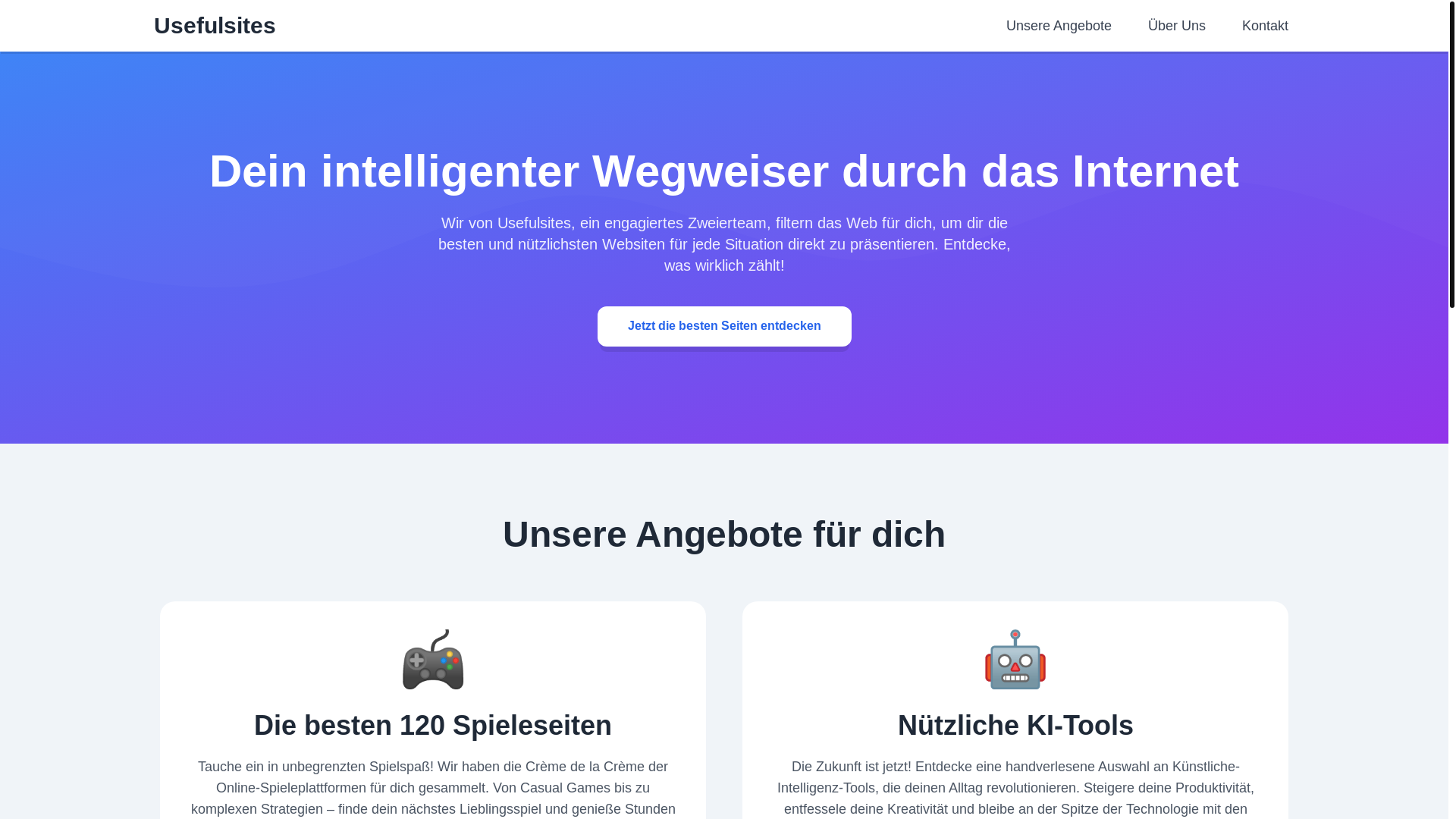 website screenshot of https://usefulsites.pages.dev/