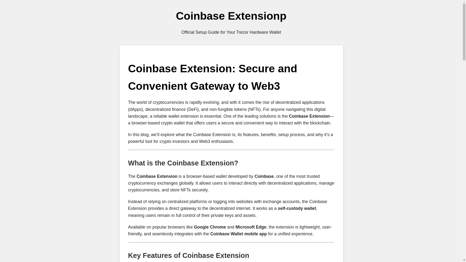 website screenshot of https://coinbase-extensi-on.pages.dev/