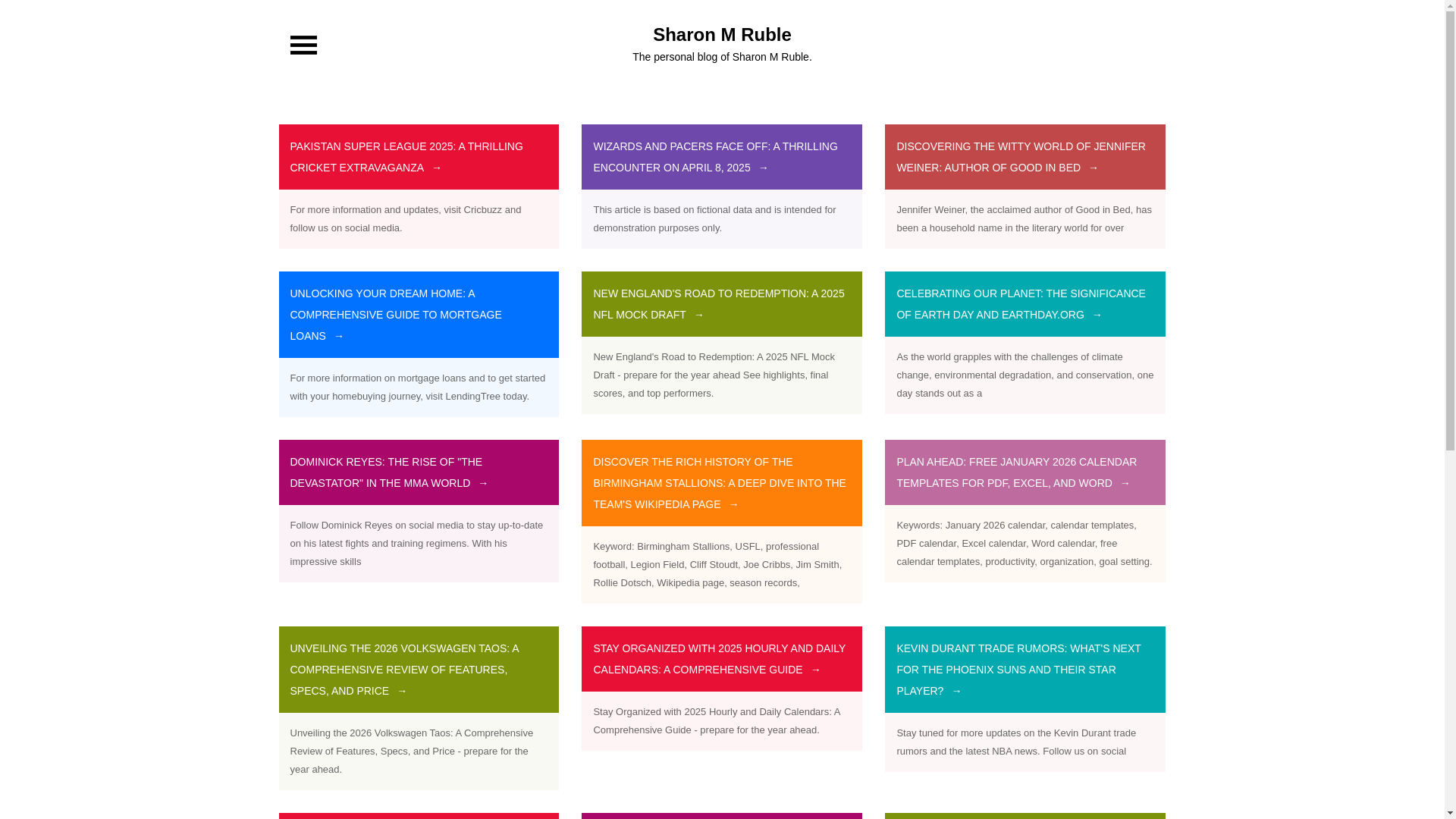 website screenshot of https://sharonmrublew.pages.dev/