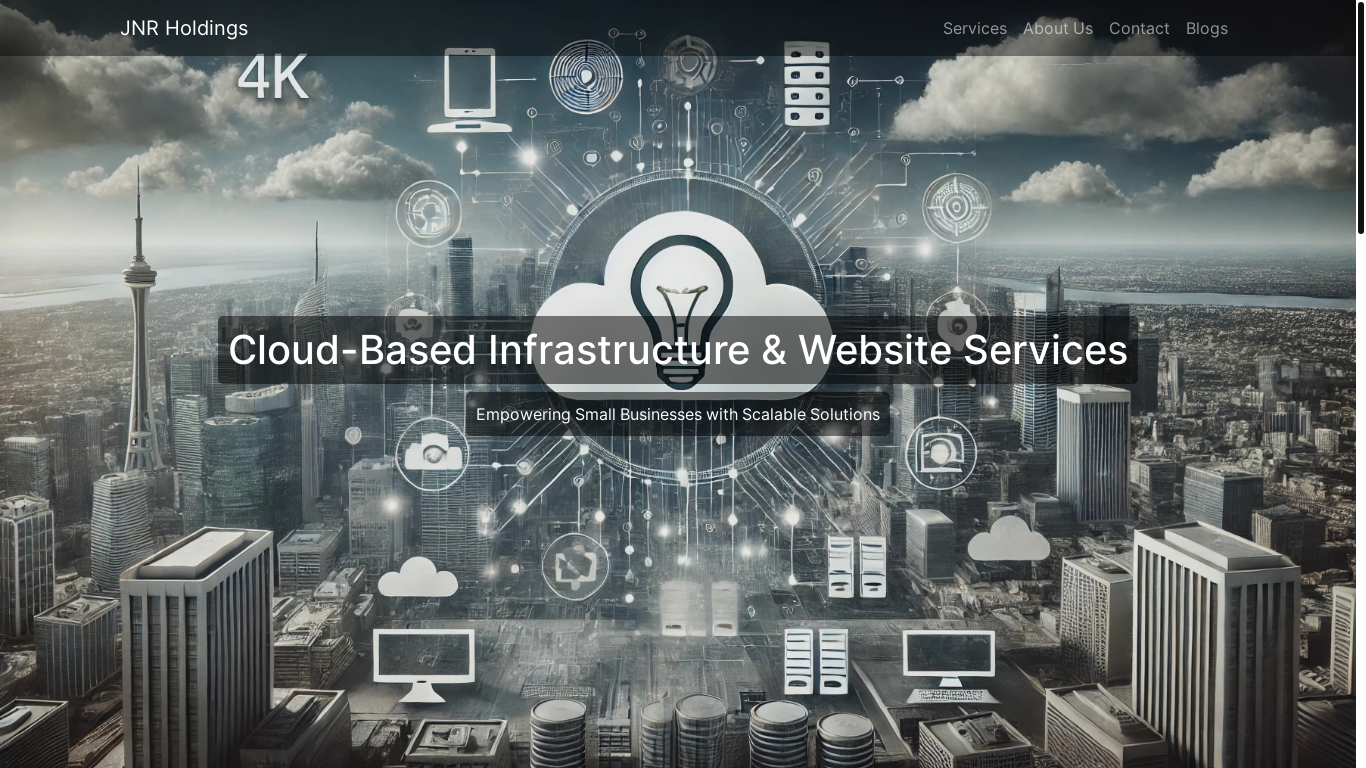 website screenshot of https://rachelandjosephholdings.com/
