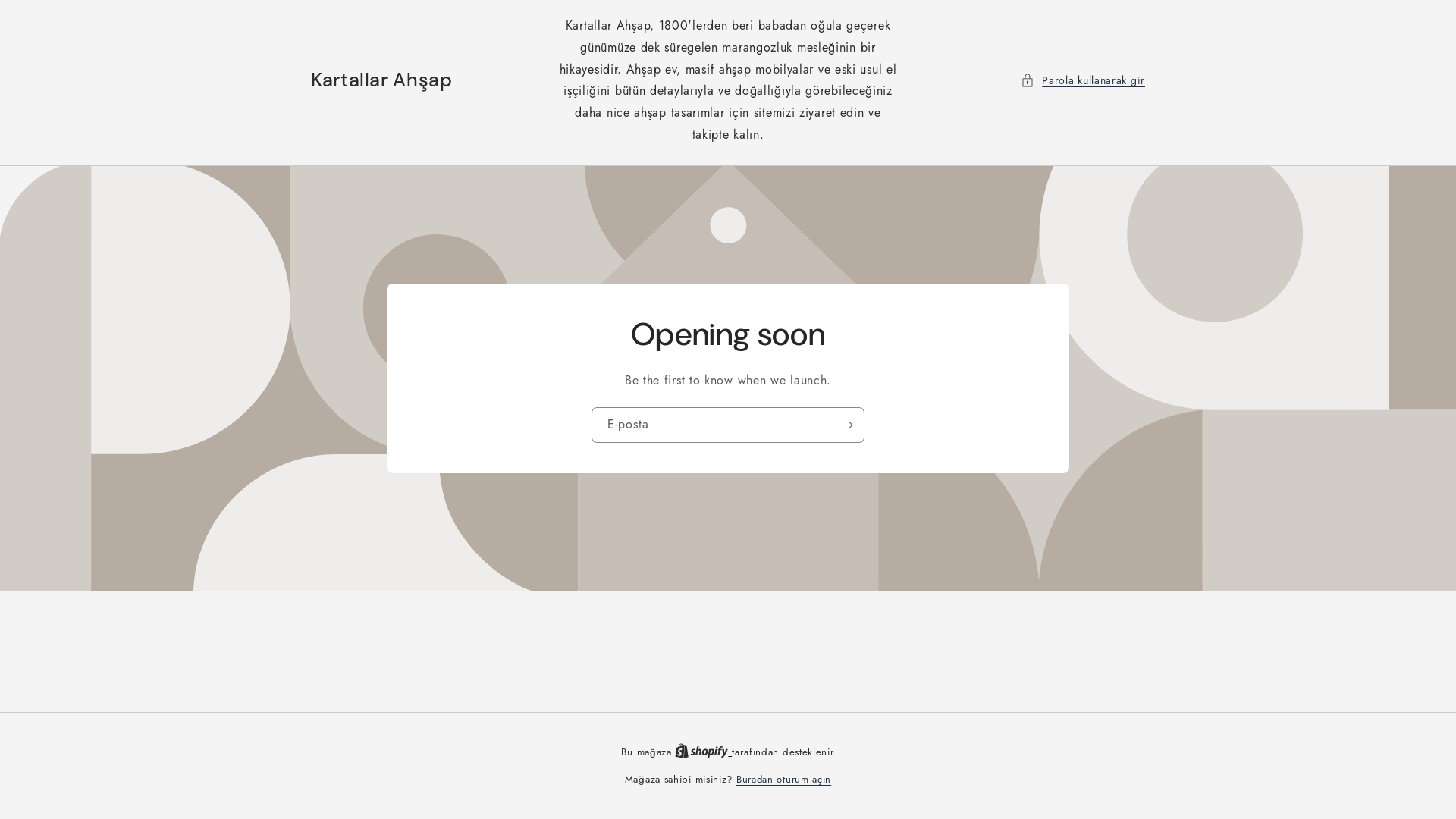 website screenshot of https://kartallarahsap.com/