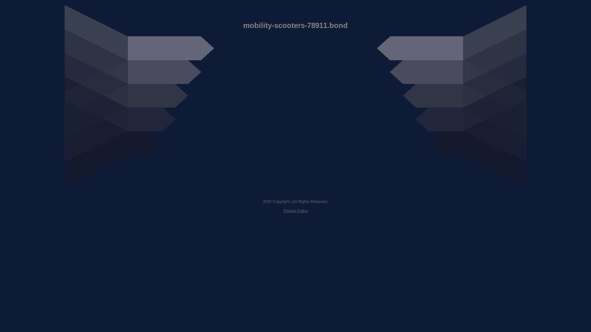website screenshot of https://mobility-scooters-78911.bond/