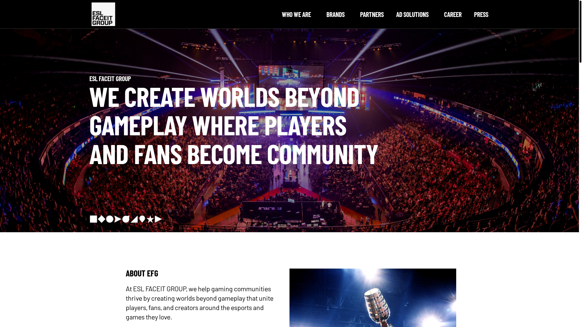website screenshot of https://platformeslfaceit.com/