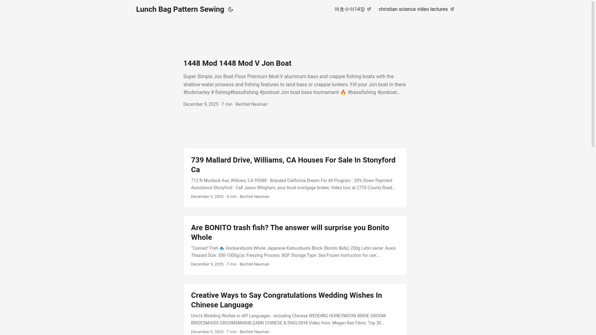 website screenshot of https://lunchbagpatternsewing.pages.dev/