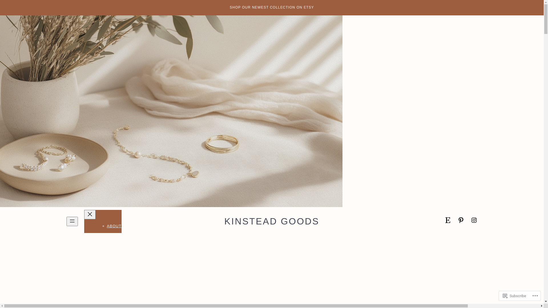 website screenshot of https://kinsteadgoods.com/