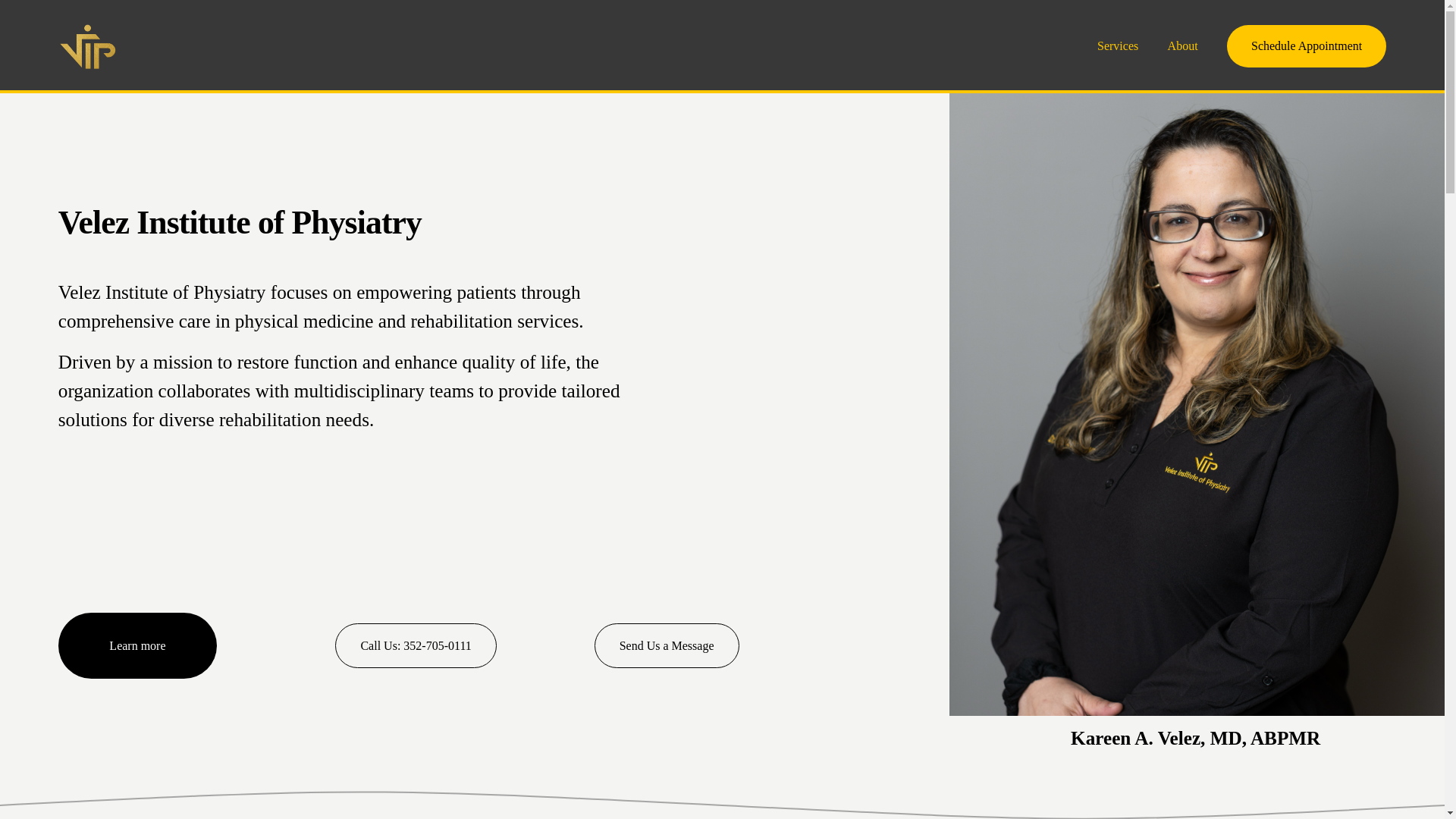 website screenshot of https://drvelezvip.com/