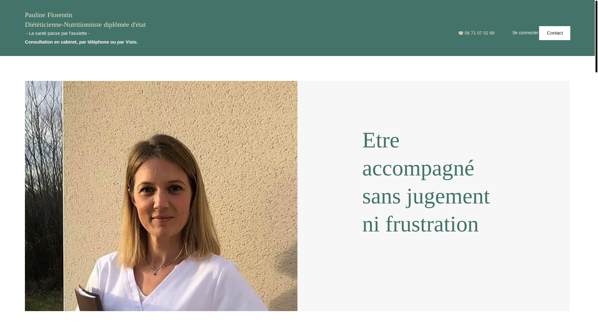 website screenshot of https://dieteticiennesaintpaul3chateaux.com/