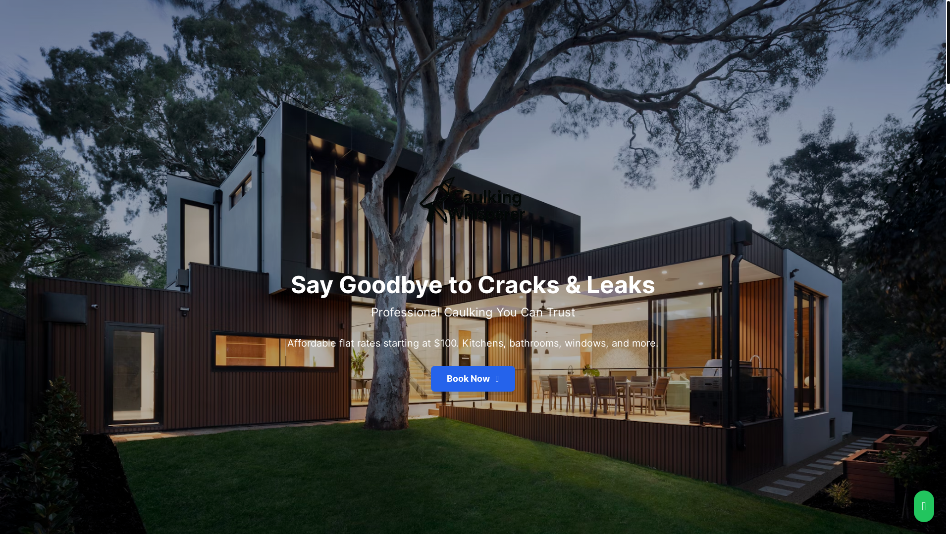 website screenshot of https://caulkingwhisperer.com/