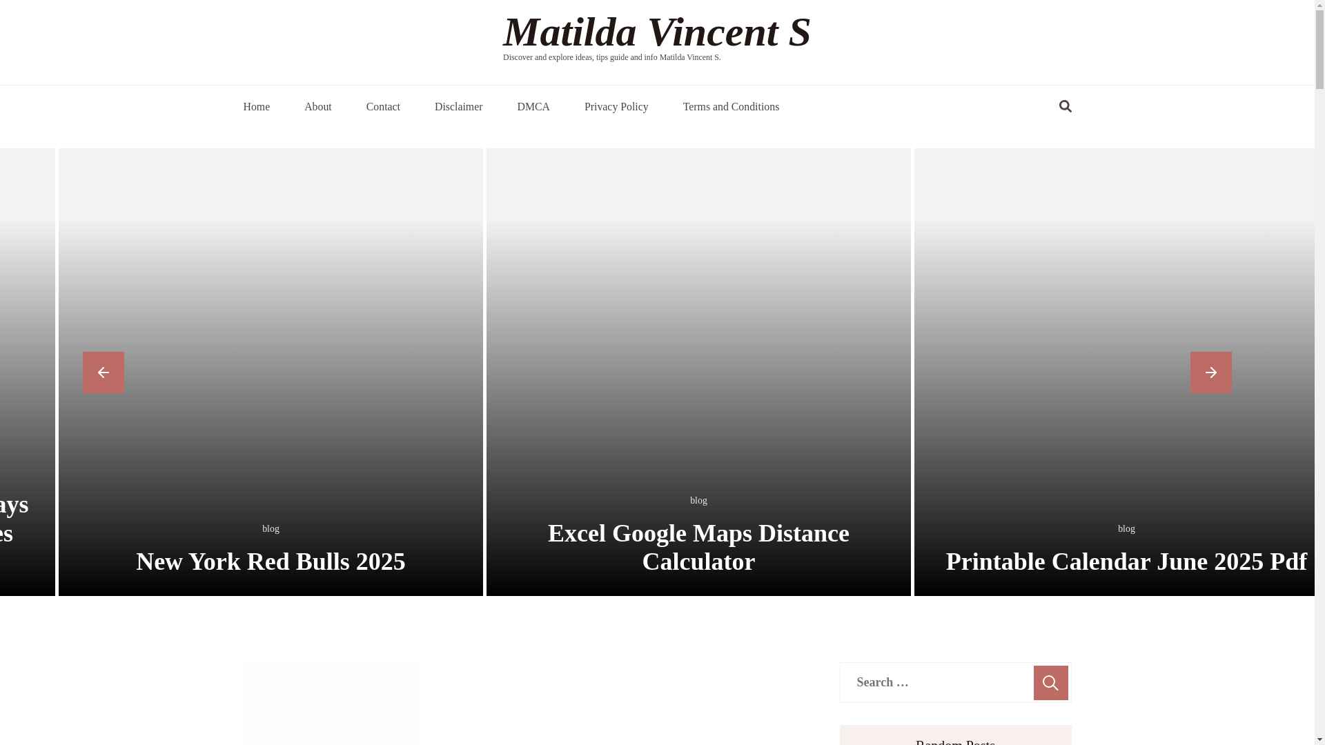 website screenshot of https://matildavincents.pages.dev/