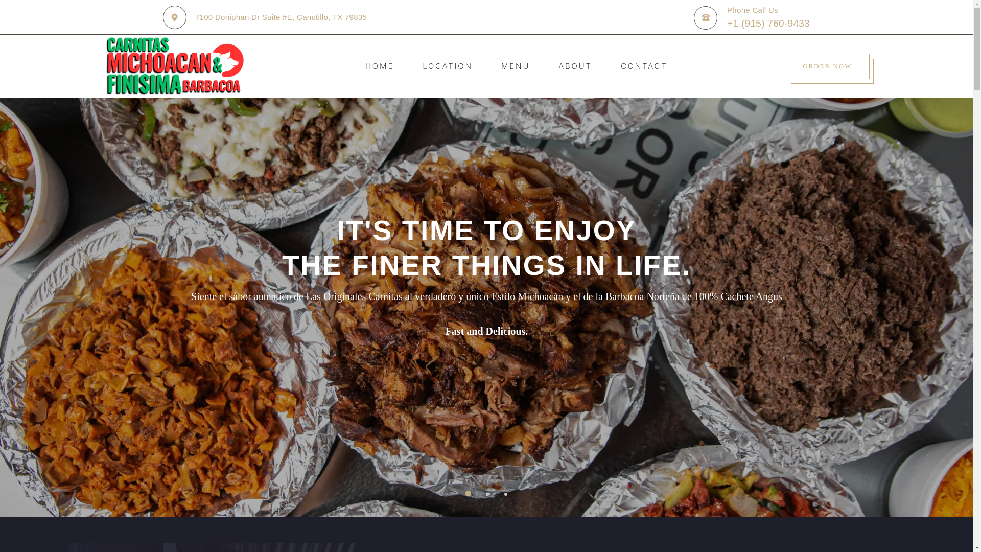 website screenshot of https://carnitas-michoacan.pages.dev/