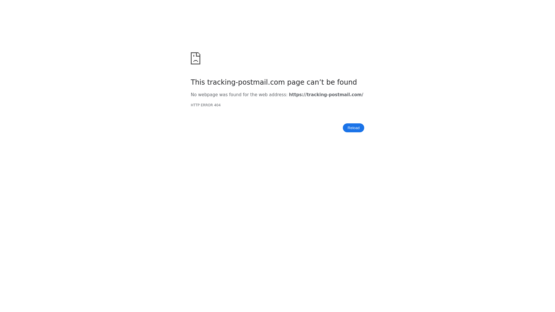 website screenshot of https://tracking-postmail.com/