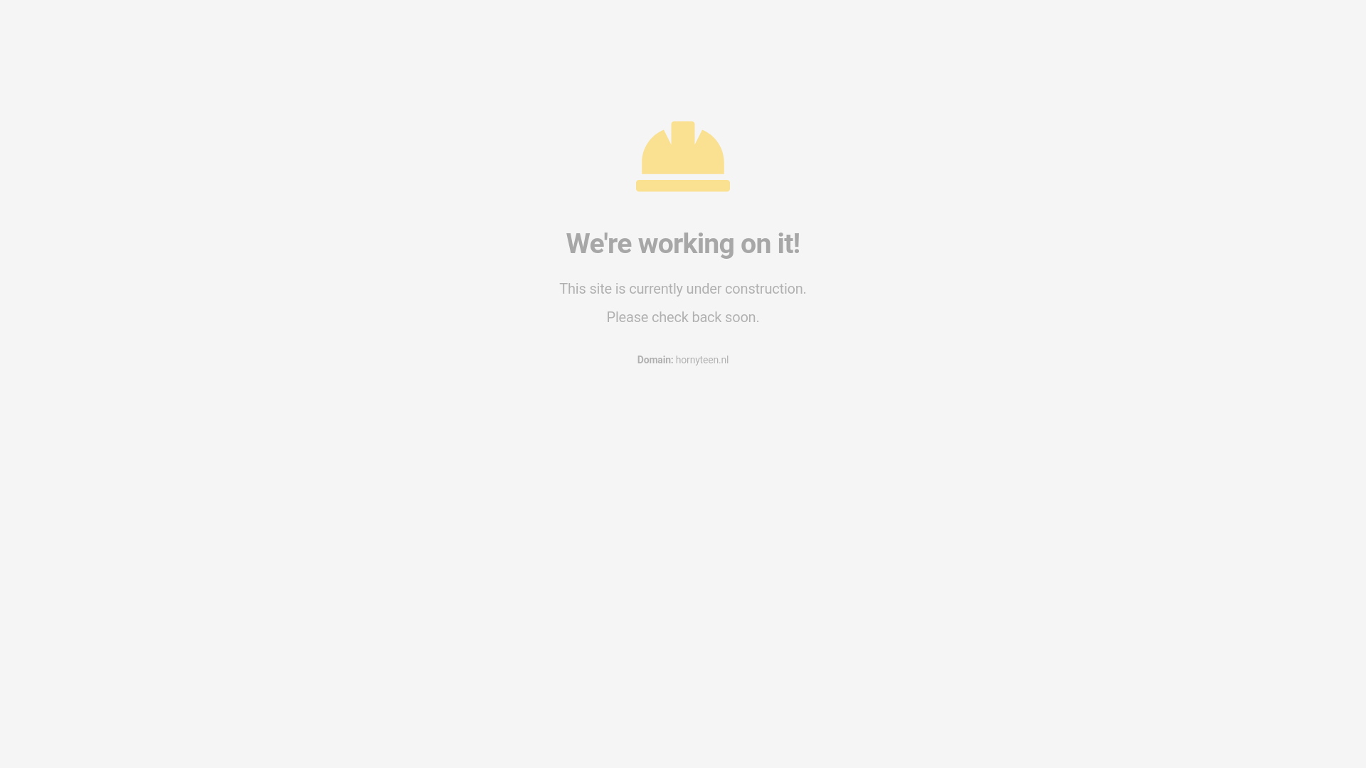 website screenshot of https://hornyteen.nl/