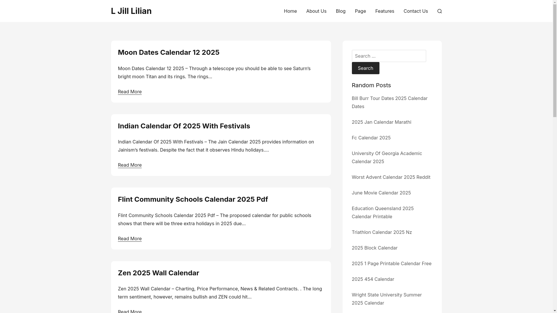 website screenshot of https://ljilllilian.pages.dev/