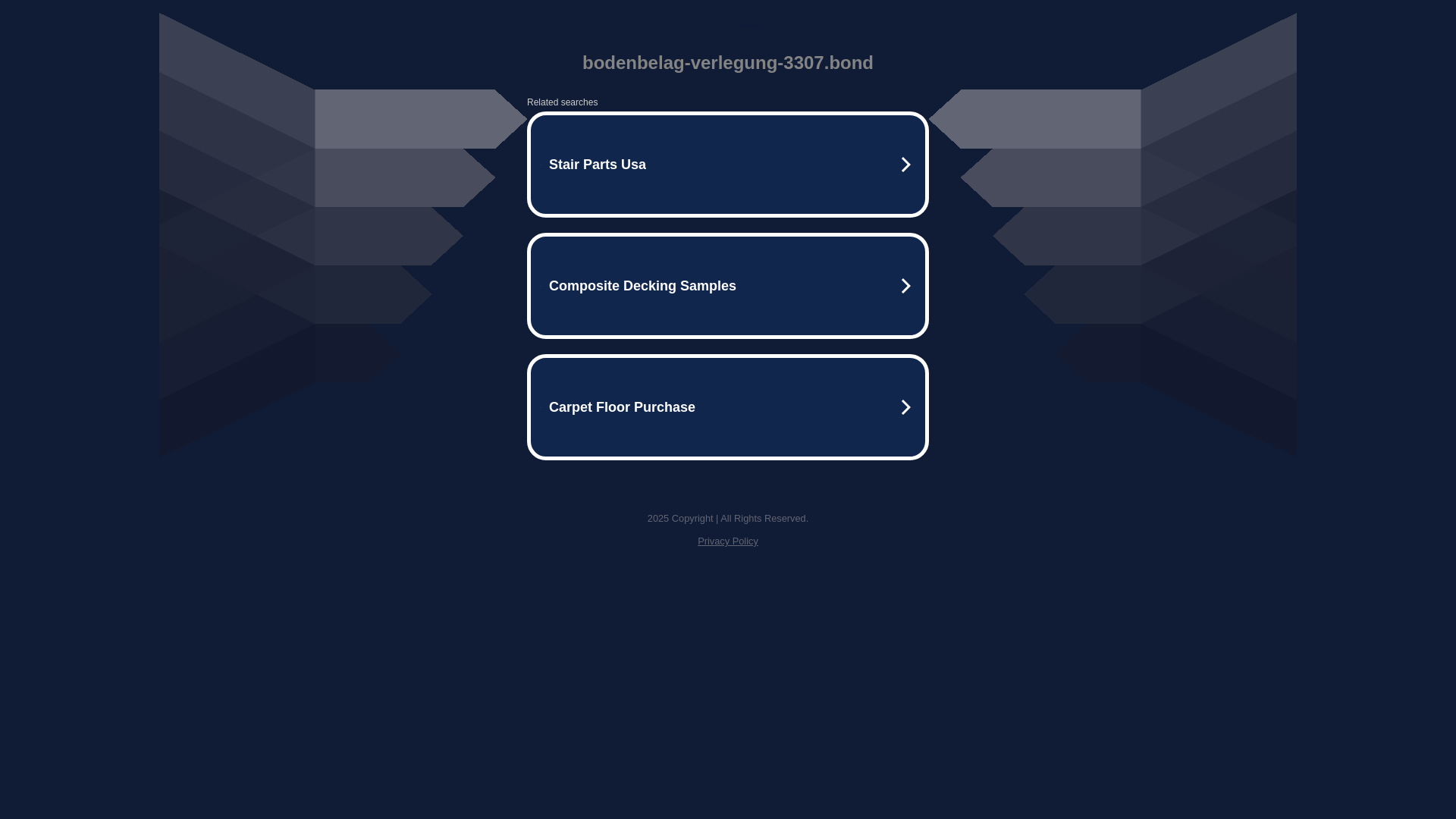 website screenshot of https://bodenbelag-verlegung-3307.bond/