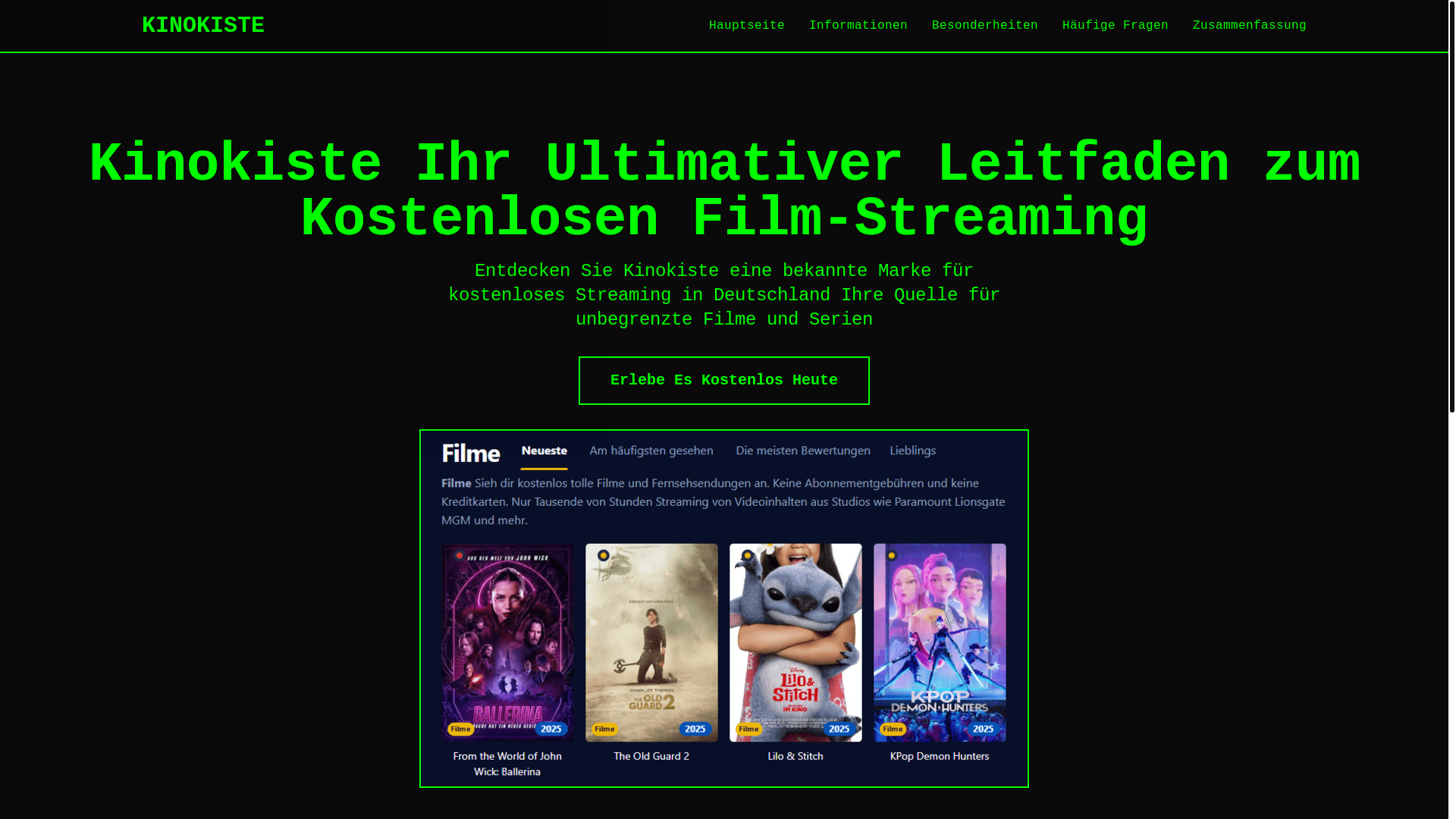 website screenshot of https://kinokiste-i8bp.pages.dev/