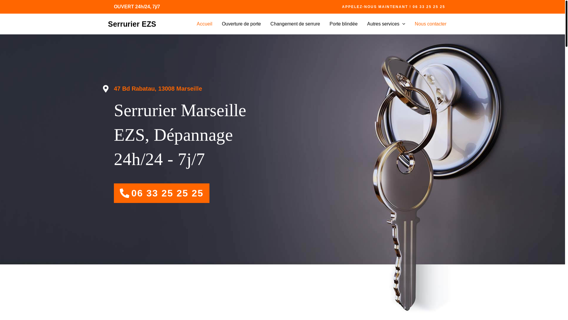 website screenshot of https://serruriermarseille-ezs.fr/