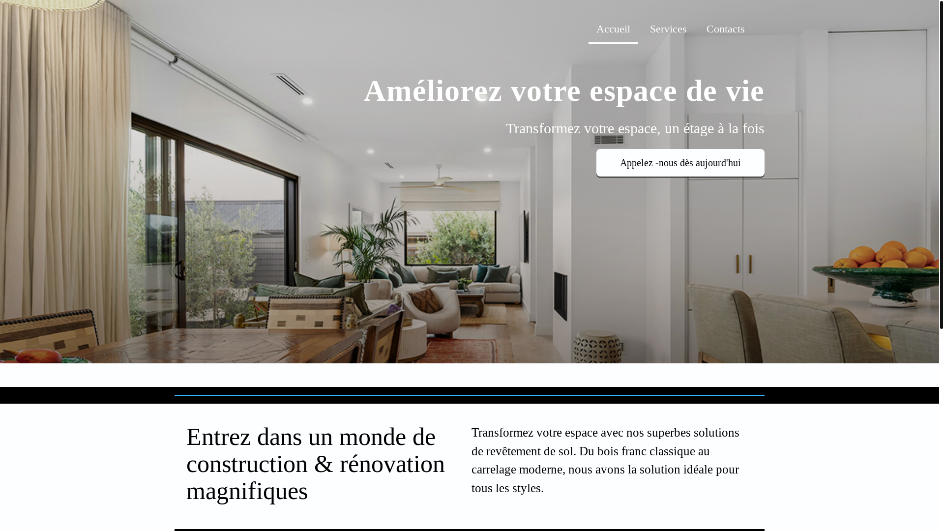 website screenshot of https://renovationshorizon.com/