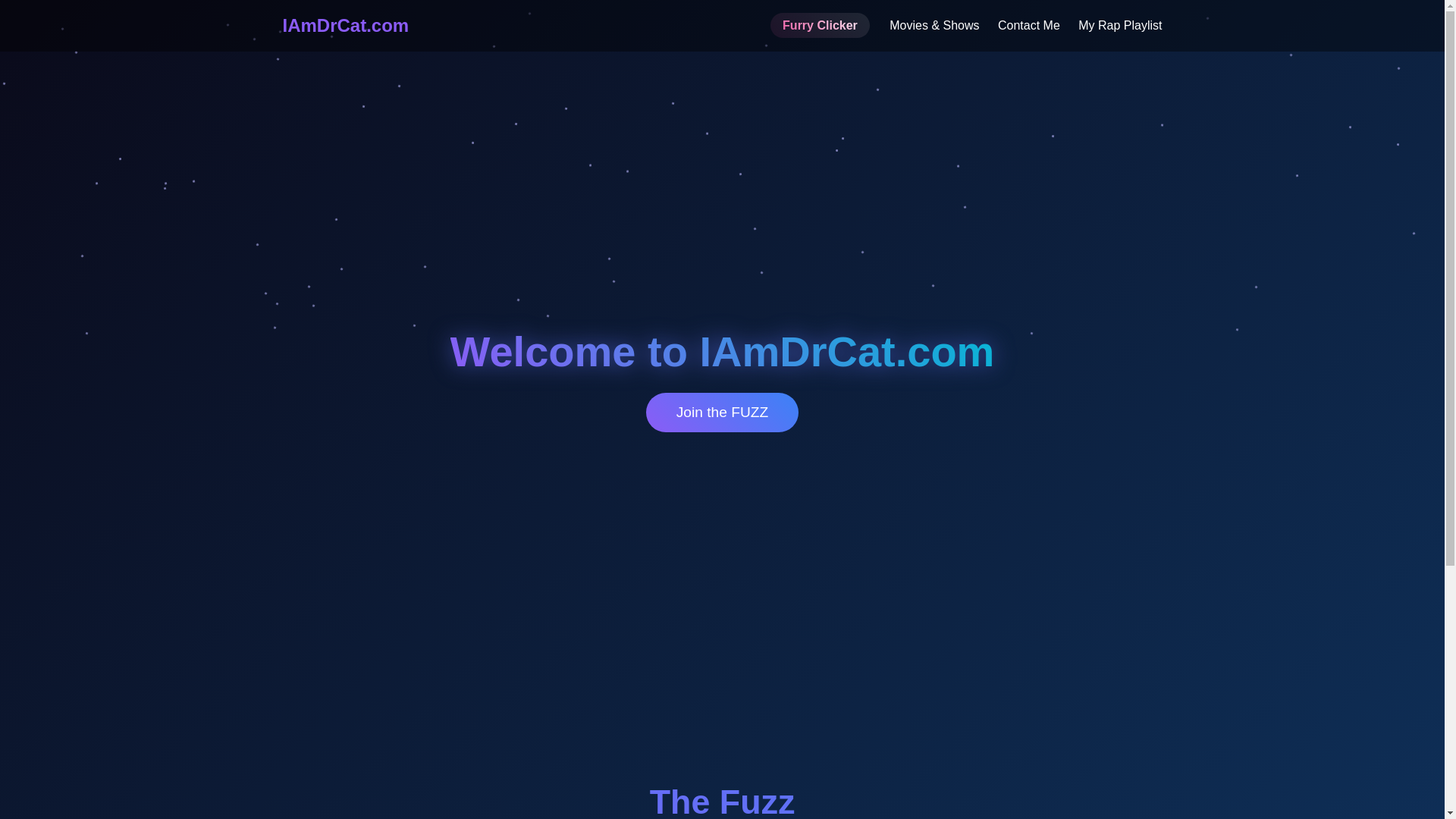 website screenshot of https://iamdrcat.pages.dev/