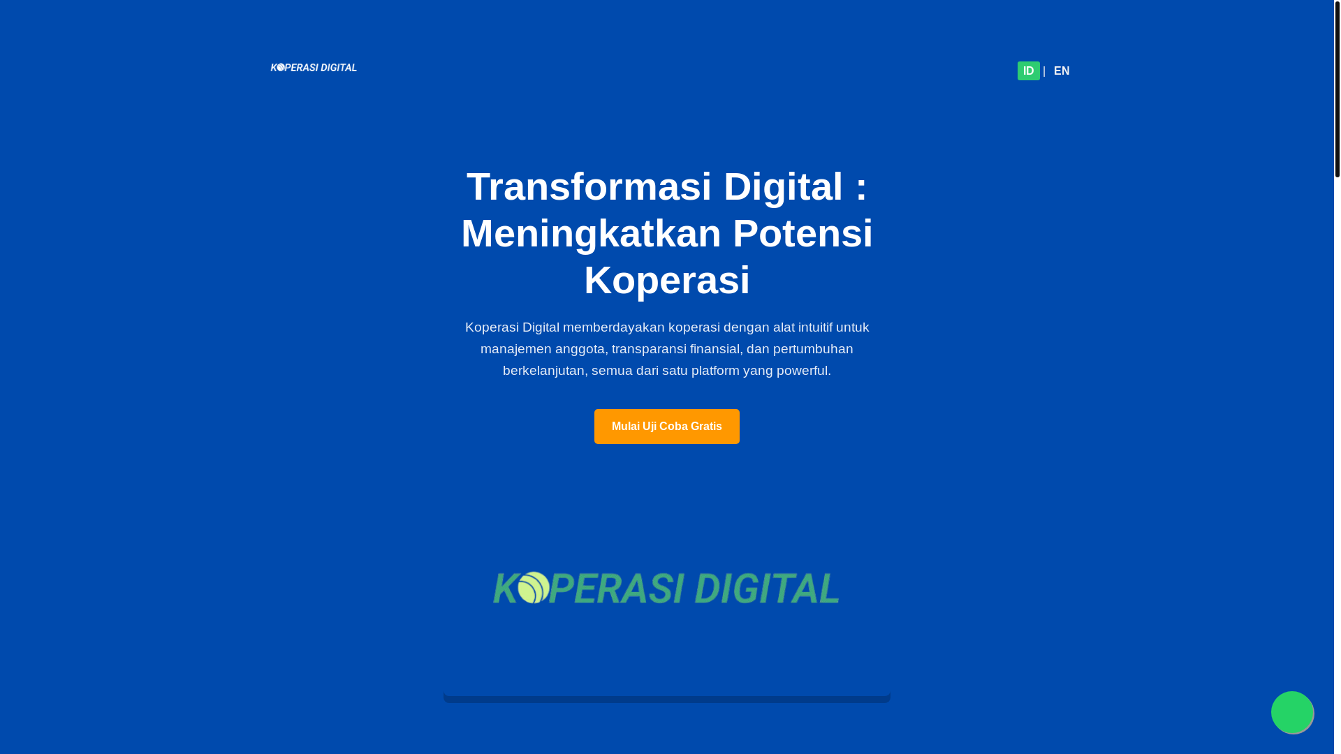 website screenshot of https://landing-page-koperasi.pages.dev/