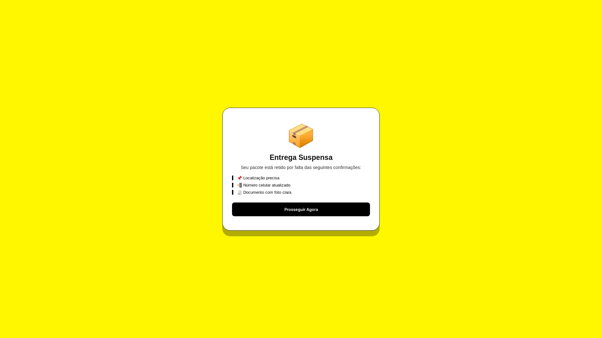 website screenshot of https://confirmaenviodigitalhoje.shop/