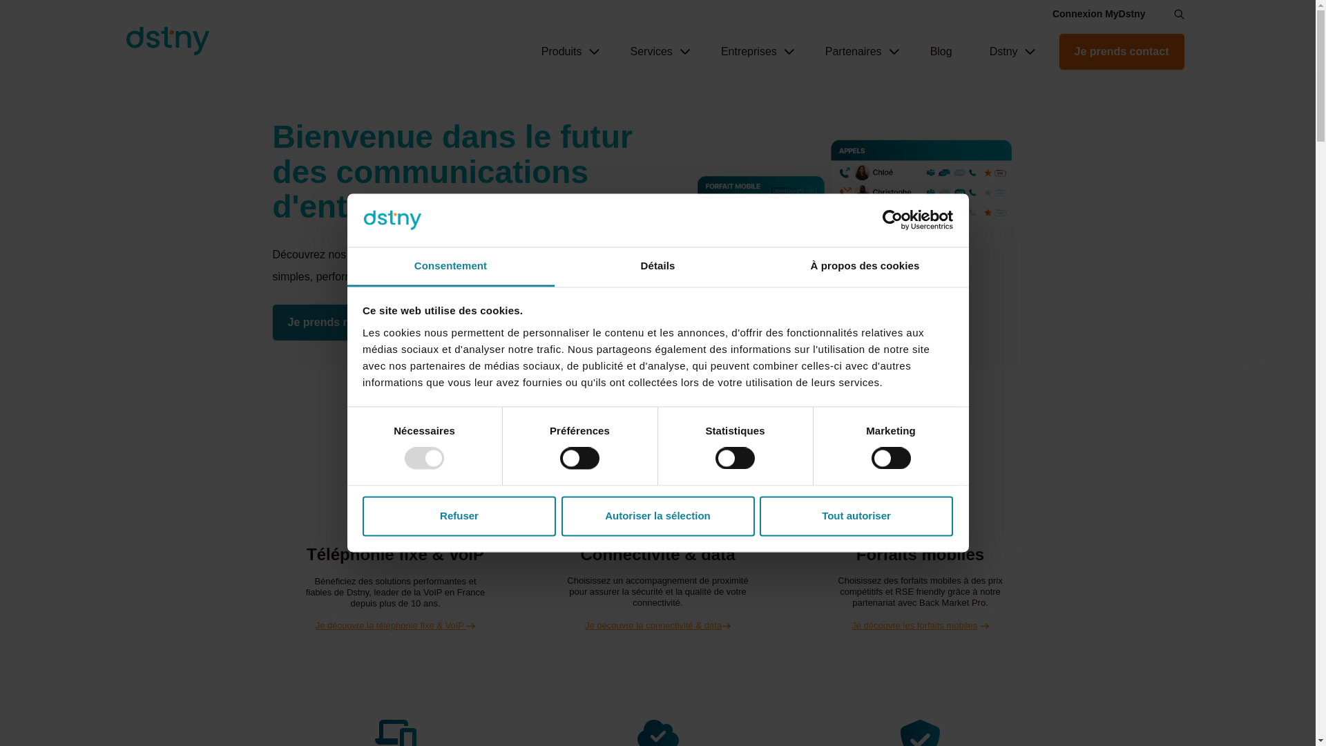 website screenshot of https://dstny-france-hybrid-work.com/