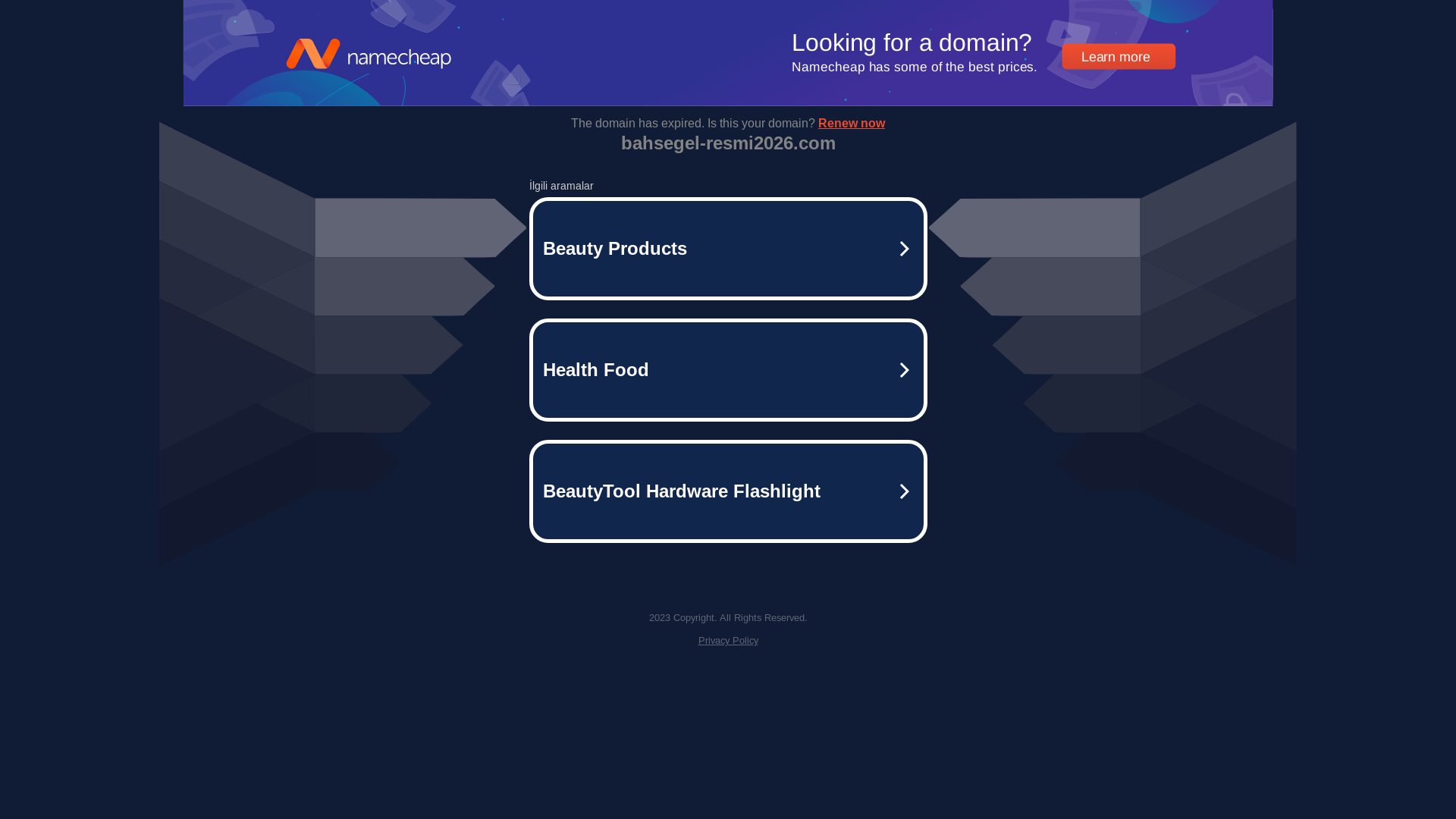 website screenshot of https://bahsegel-resmi2026.com/