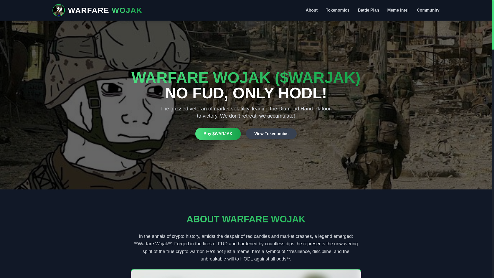 website screenshot of https://warfarewojack.online/