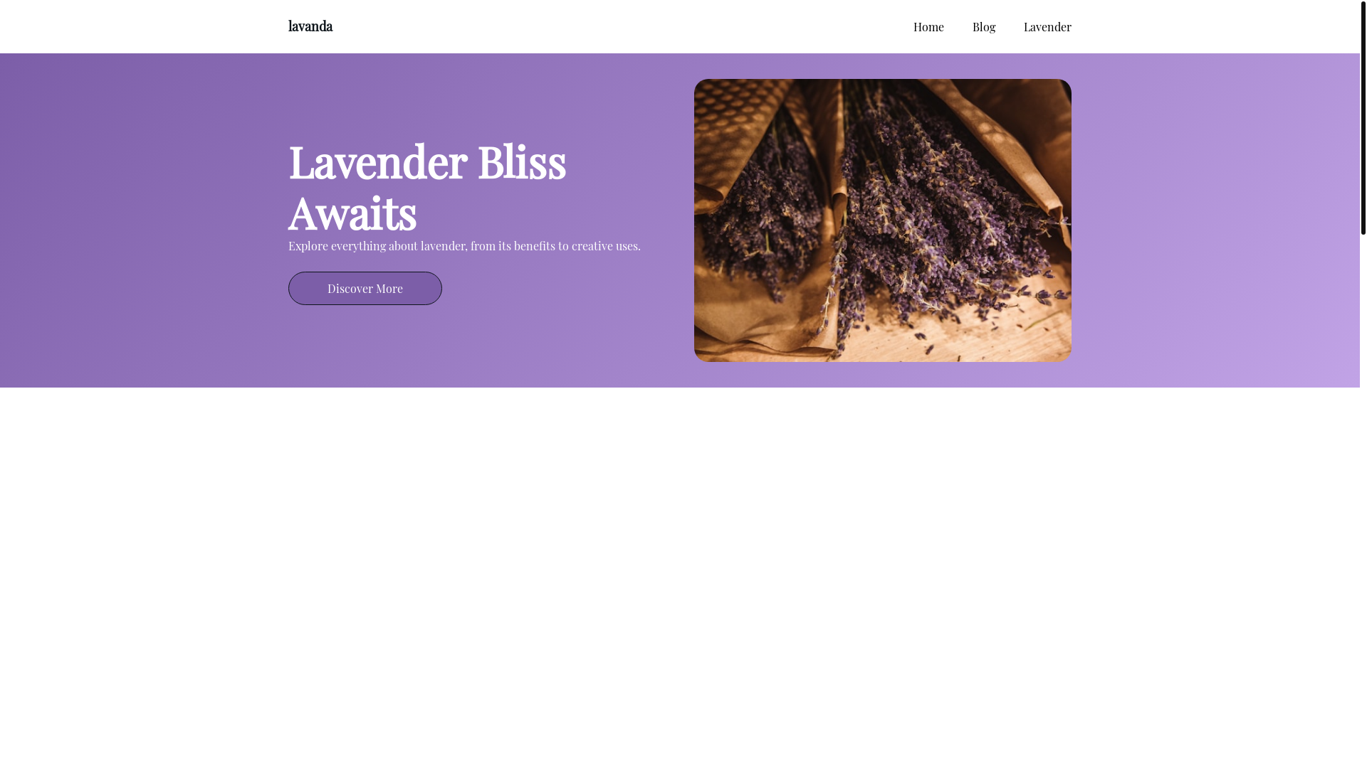 website screenshot of https://ylavanda.site/