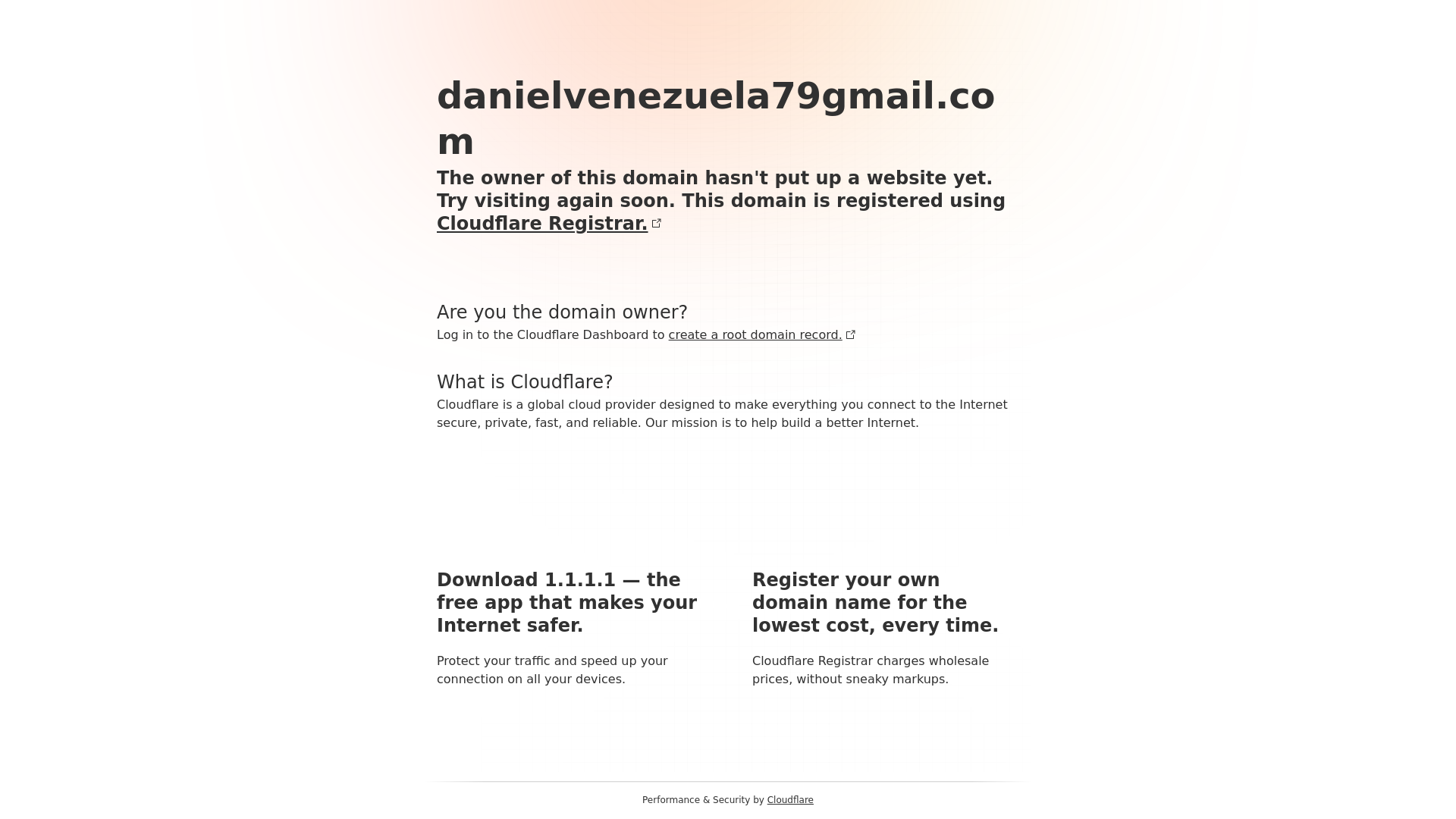 website screenshot of https://danielvenezuela79gmail.com/