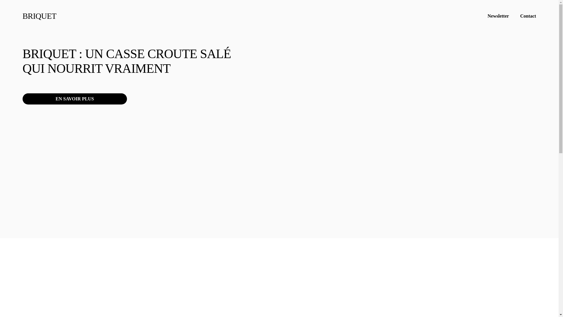 website screenshot of https://briquetcassecroute.fr/