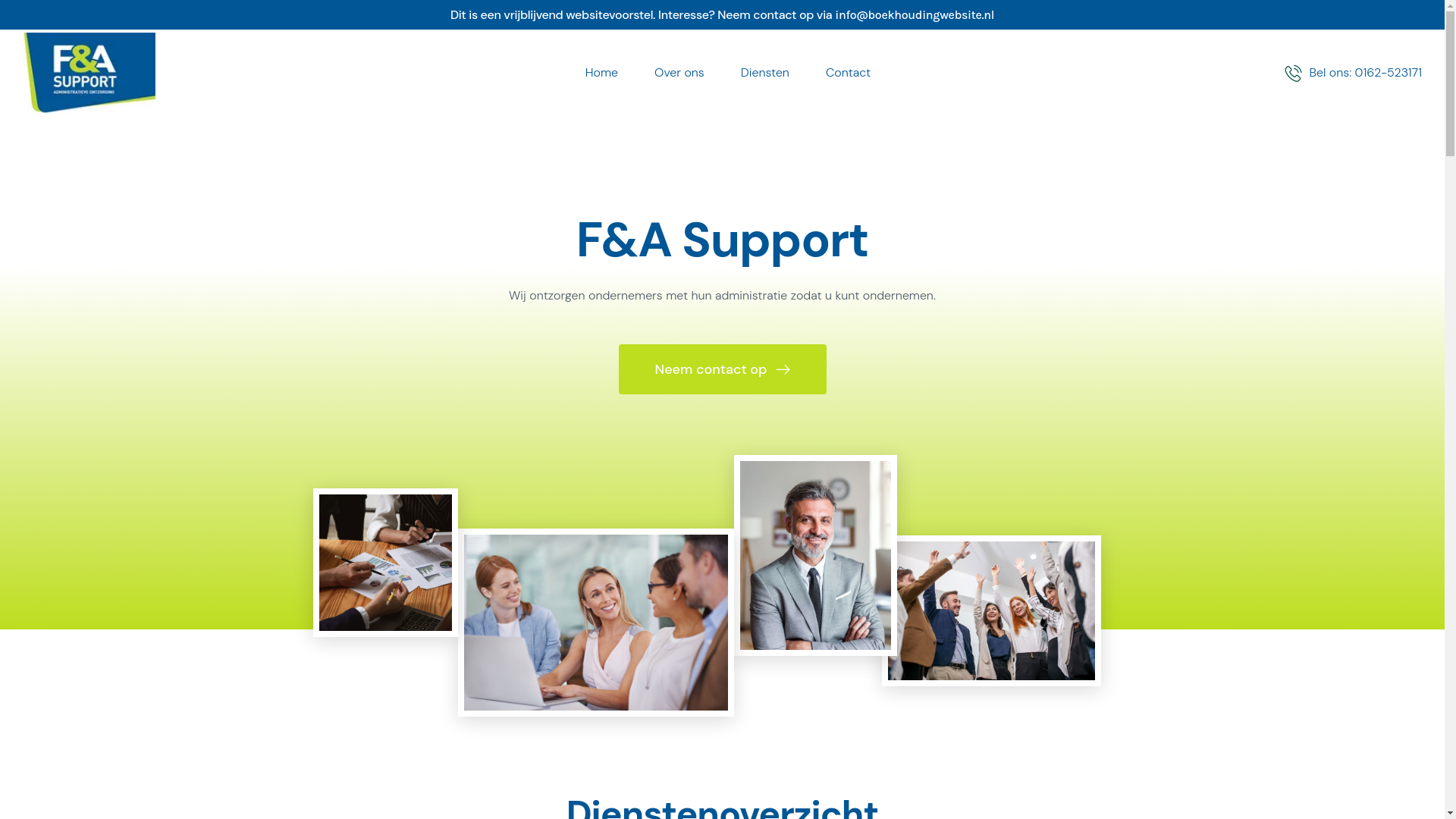 website screenshot of https://fa-support.pages.dev/
