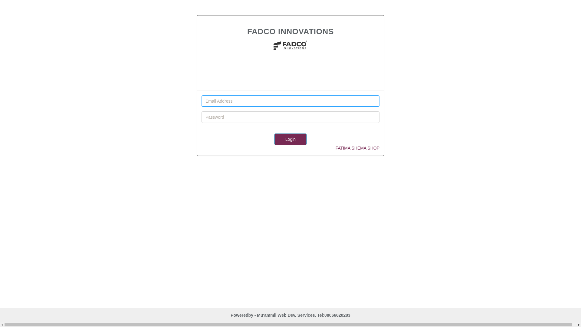 website screenshot of https://suufaar.com.ng/